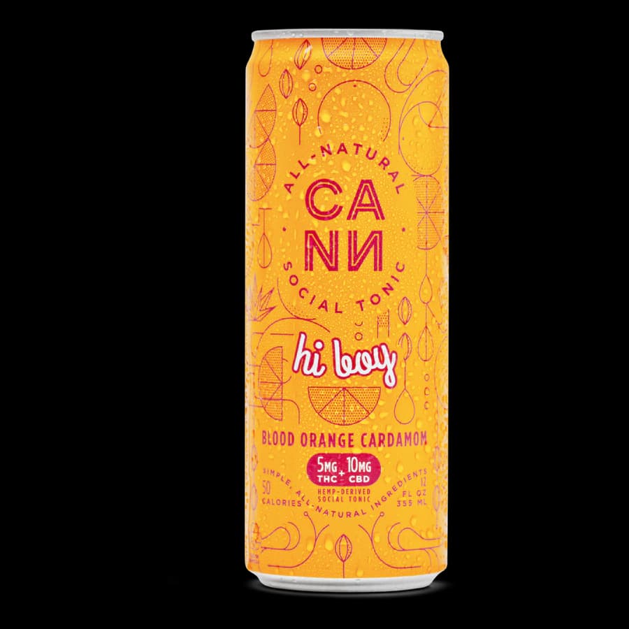 Cann Hi Boy Blood Orange Cardamom can
